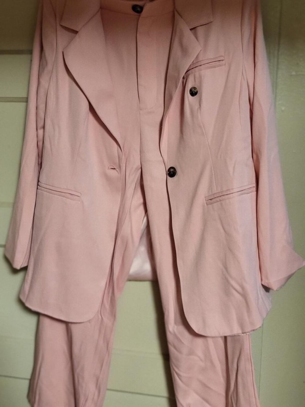 Two Piece Ladies Pants Suit